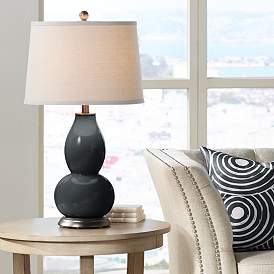 Image1 of Black of Night Double Gourd Table Lamp