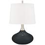 Black Of Night Felix Modern Table Lamp with Table Top Dimmer