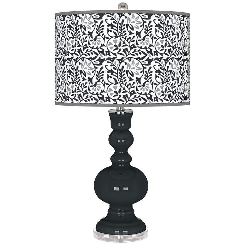 Image 1 Black of Night Gardenia Apothecary Table Lamp