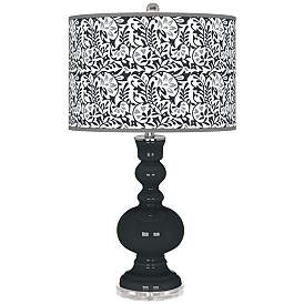 Image1 of Black of Night Gardenia Apothecary Table Lamp
