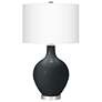 Black Of Night Ovo Table Lamp With Dimmer