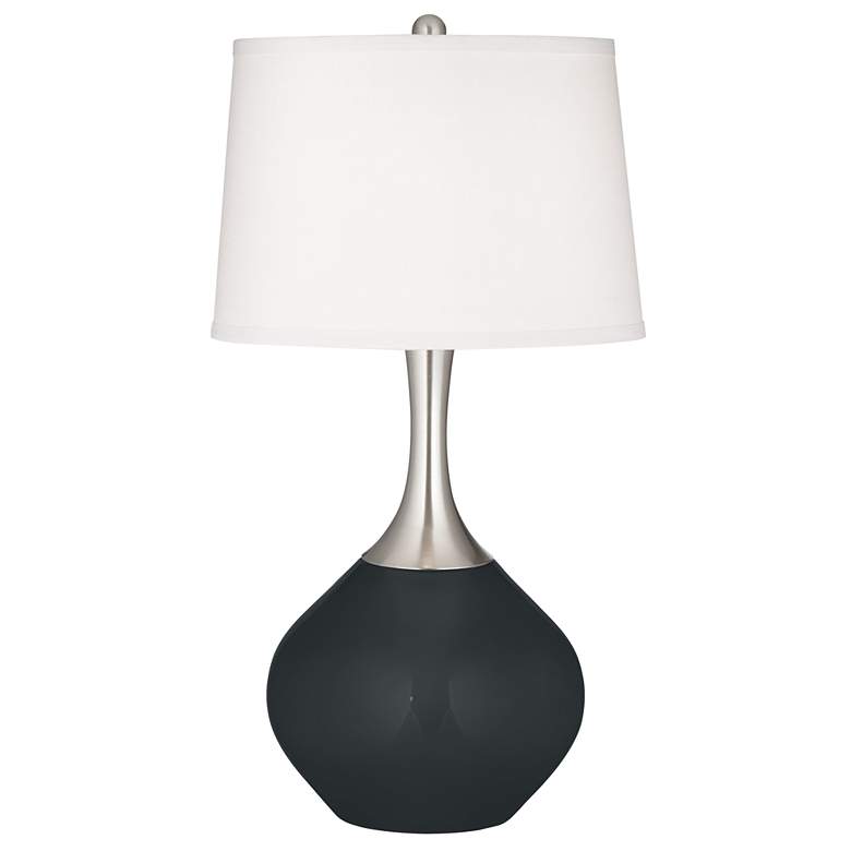 Image 2 Black Of Night Spencer Table Lamp with Dimmer