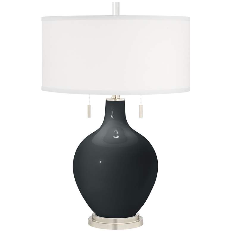 Image 2 Black of Night Toby Table Lamp