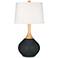 Black Of Night Wexler Table Lamp with Dimmer