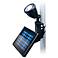 Black Outdoor Solar LED Flagpole Flood Light