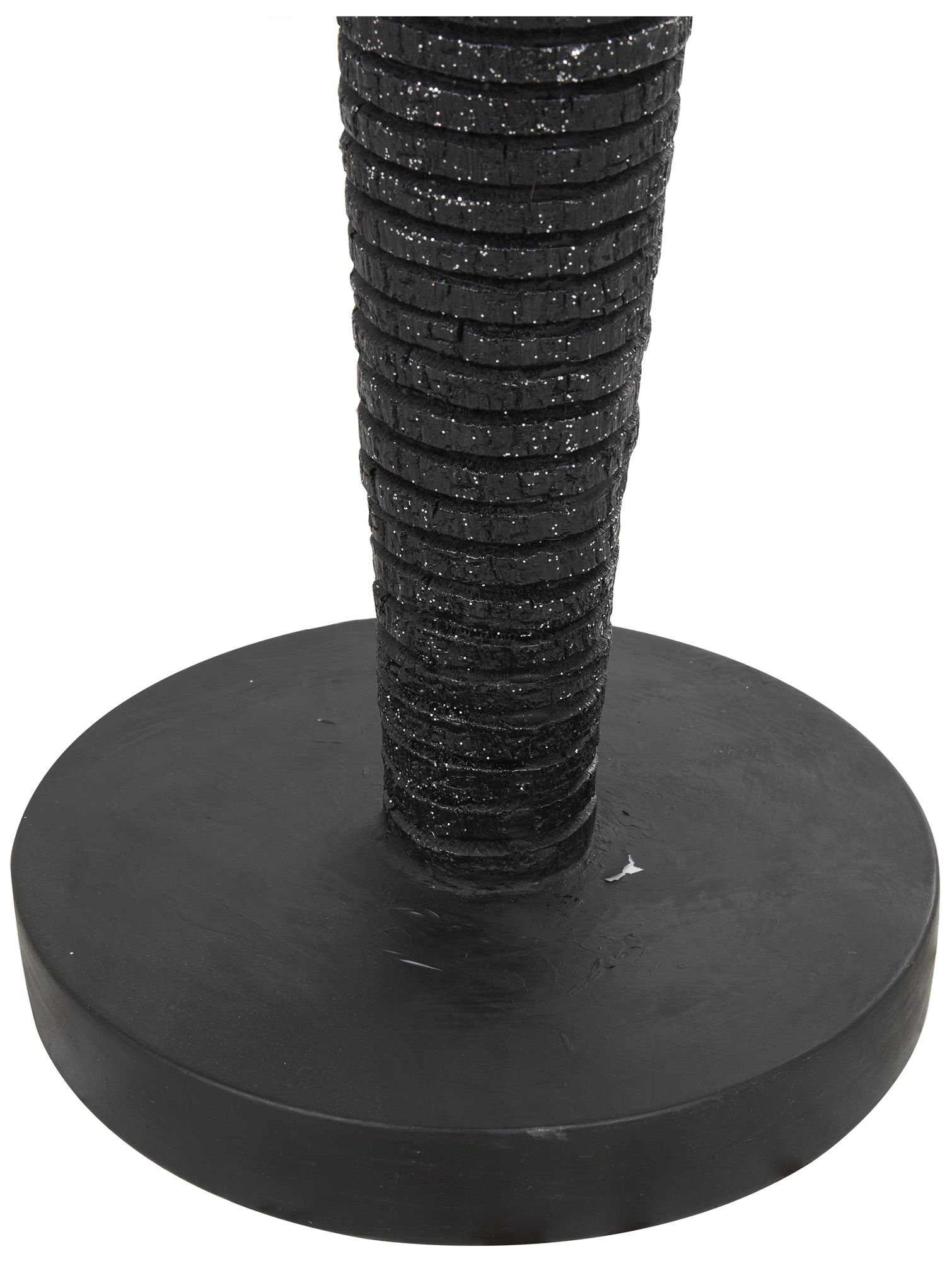 Image 4 Black Polyresin Contemporary Sculpture, 8" x 8" x 43" more views