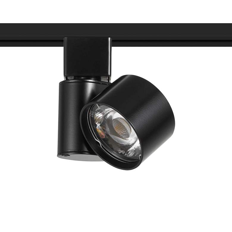 Image 1 Black Round 10 Watt LED Track Head for Halo System