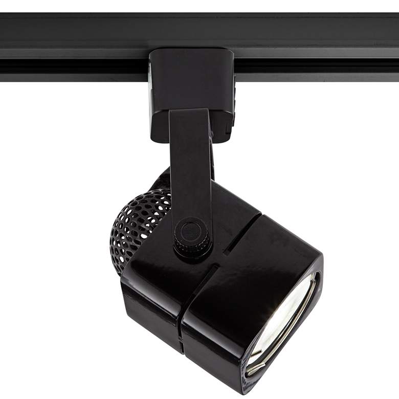 Image 5 Black Square 6.5 Watt LED Bullet Head for Juno Track System more views