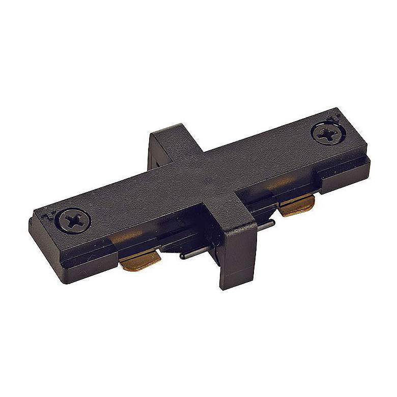 Black Straight Line Connector for Halo Single Circuit Tracks