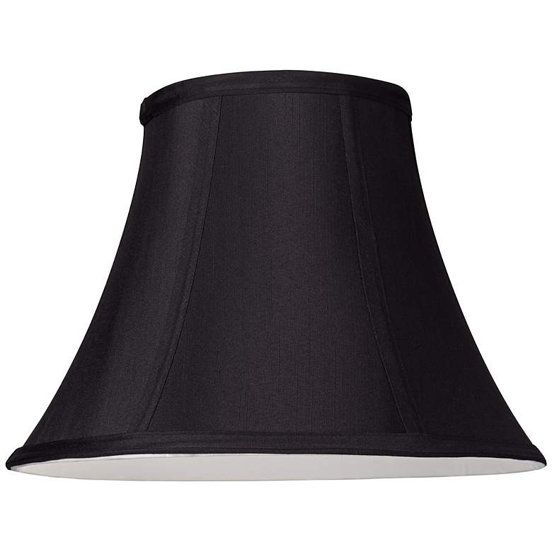 Image 2 Black Stretch Bell Lamp Shade 6x12x9 (Spider) more views