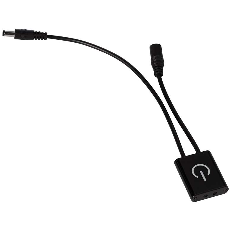 Image 1 Black Waving IR Sensor Switch for Under Cabinet Use