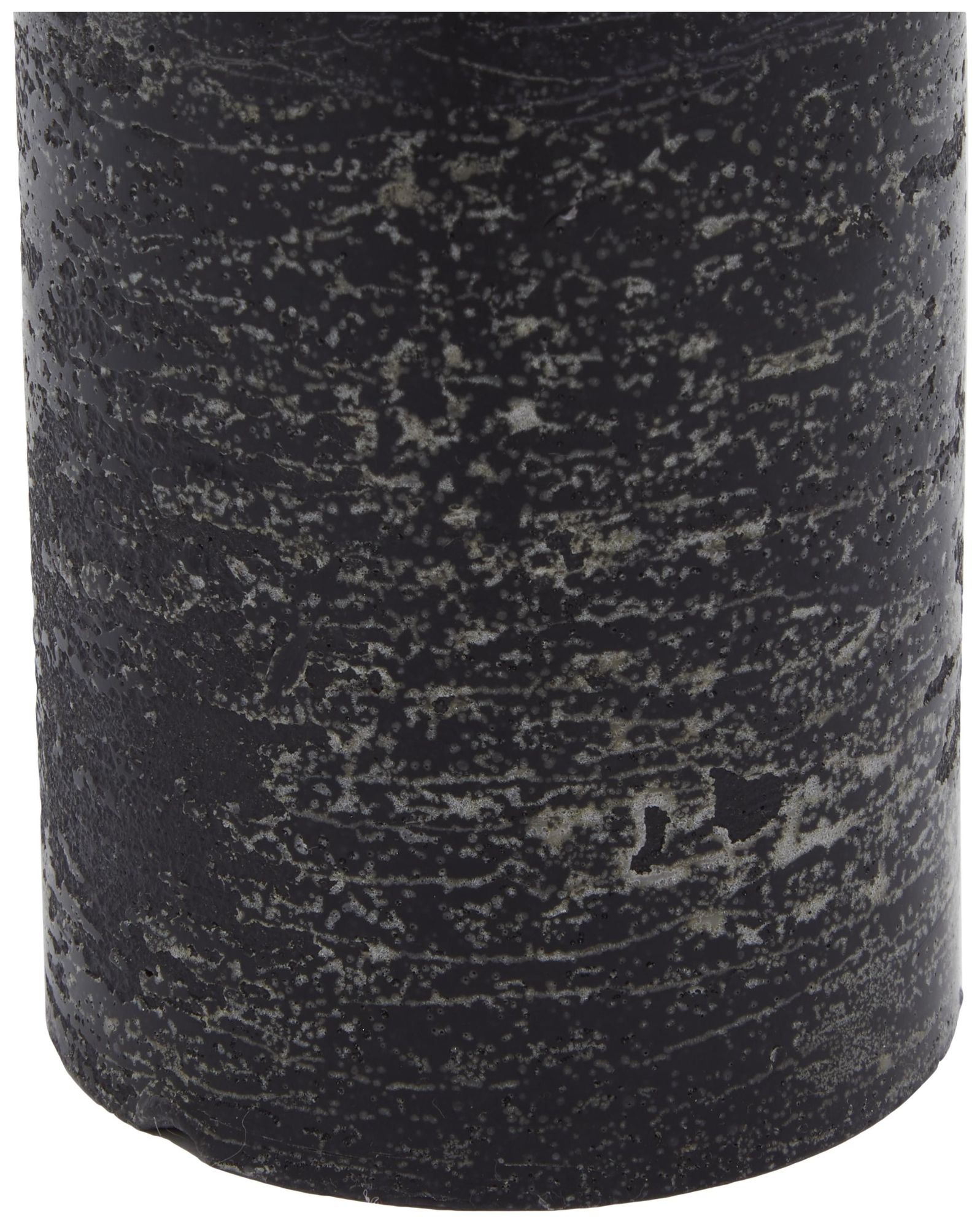 Image 3 Black Wax Traditional Flameless Candle, S/3 3"W, 6"H more views