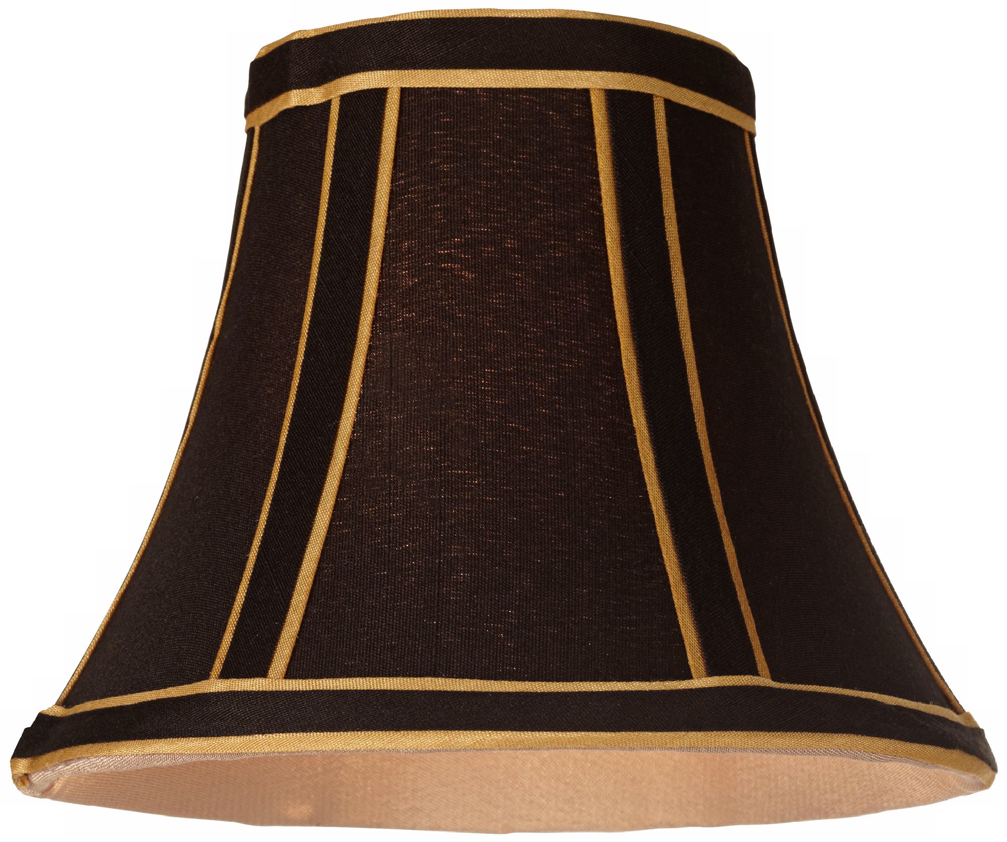 small gold light shade