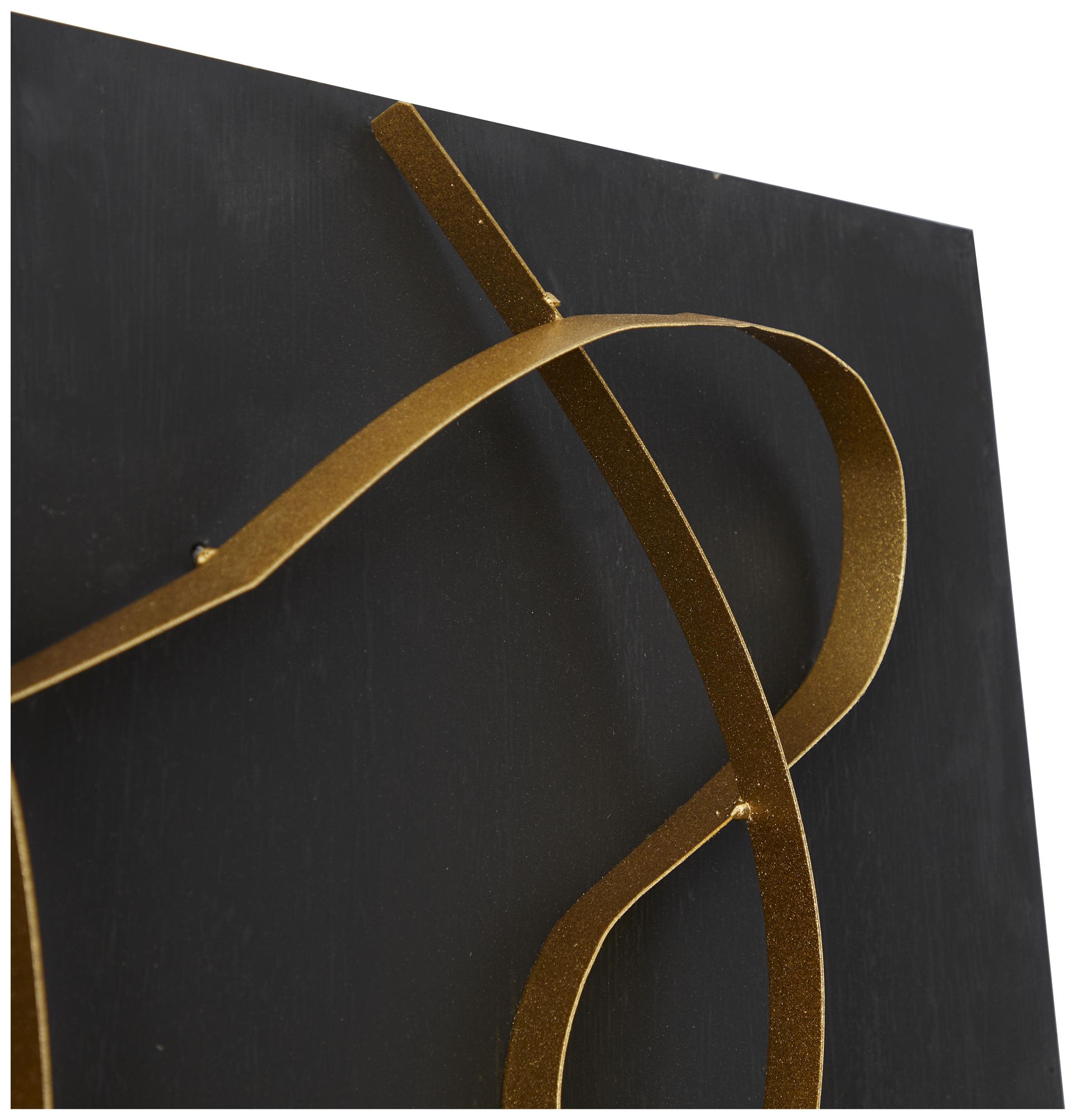 Image 3 Black Wood Contemporary Wall Decor, 24" x 3" x 32" more views