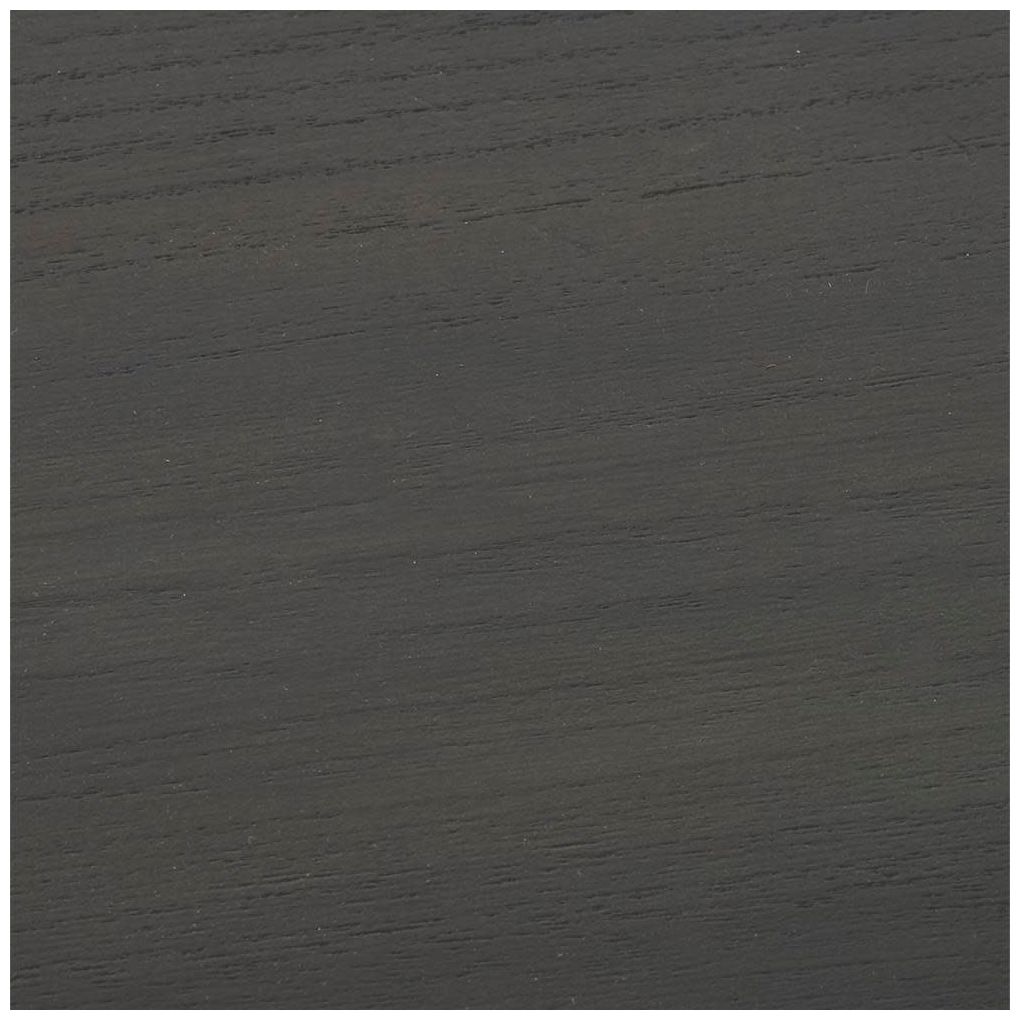 Black Wood Modern Accent Table, 15" x 15" x 23"