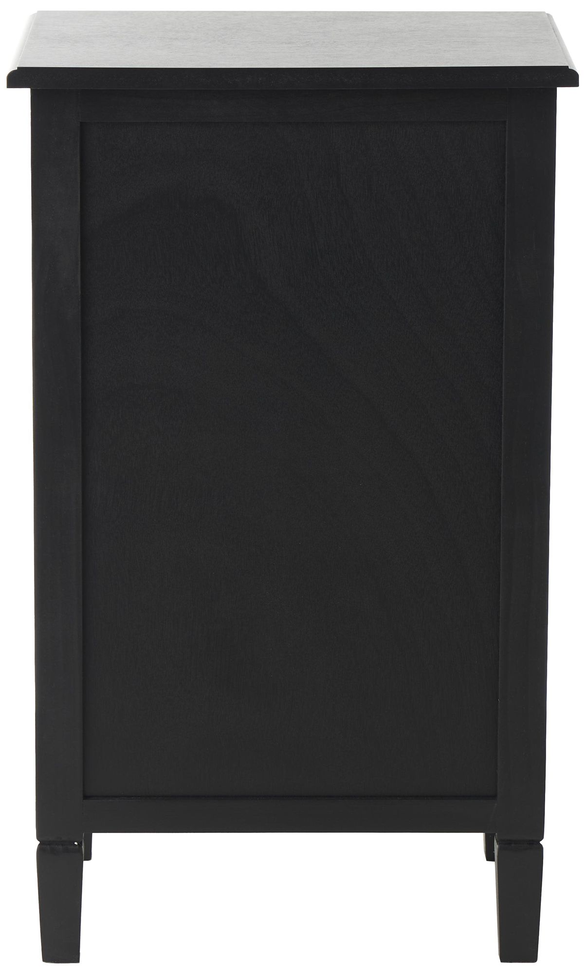 Image 5 Black Wood Traditional Cabinet, 16" x 13" x 26" more views