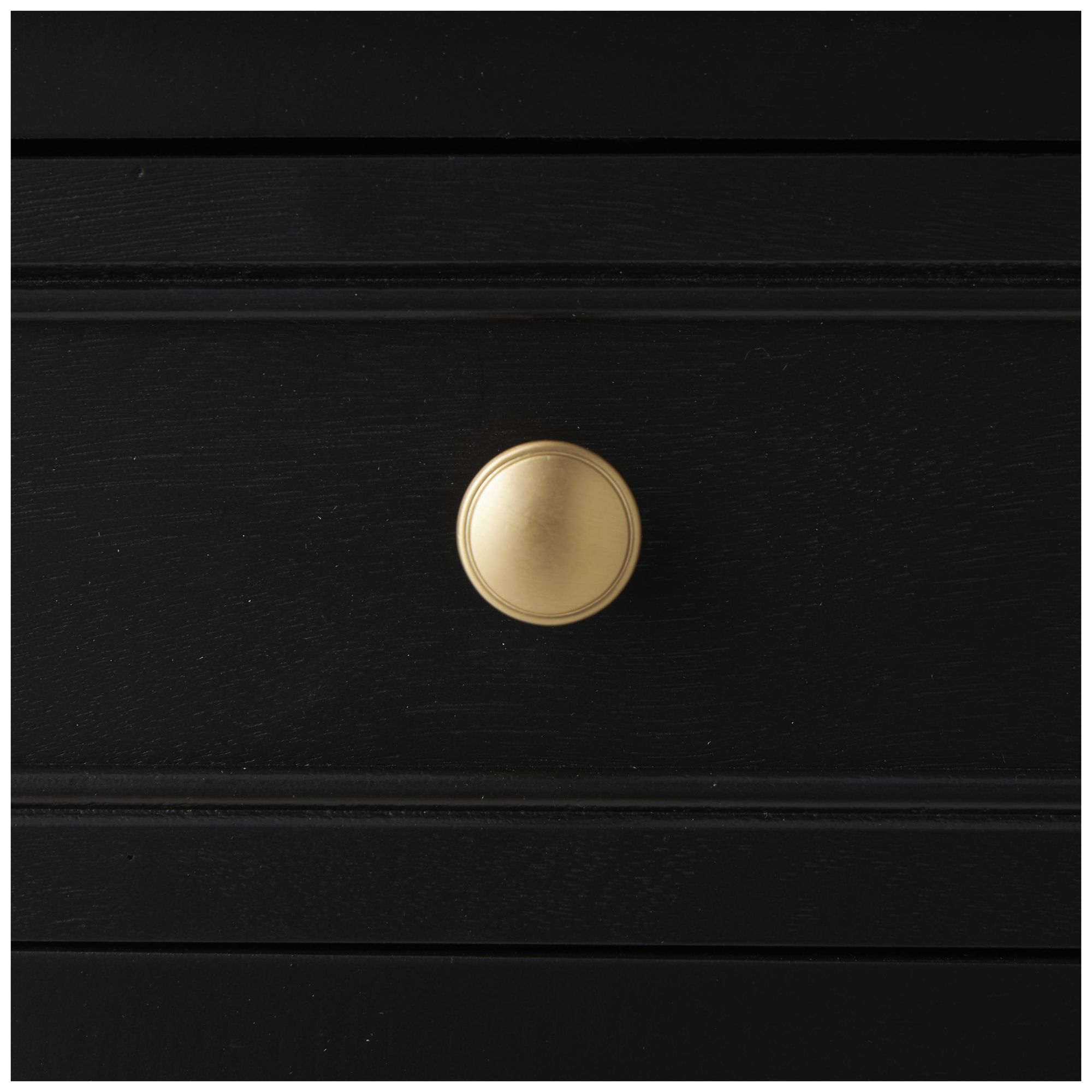 Image 4 Black Wood Traditional Cabinet, 30" x 13" x 26" more views