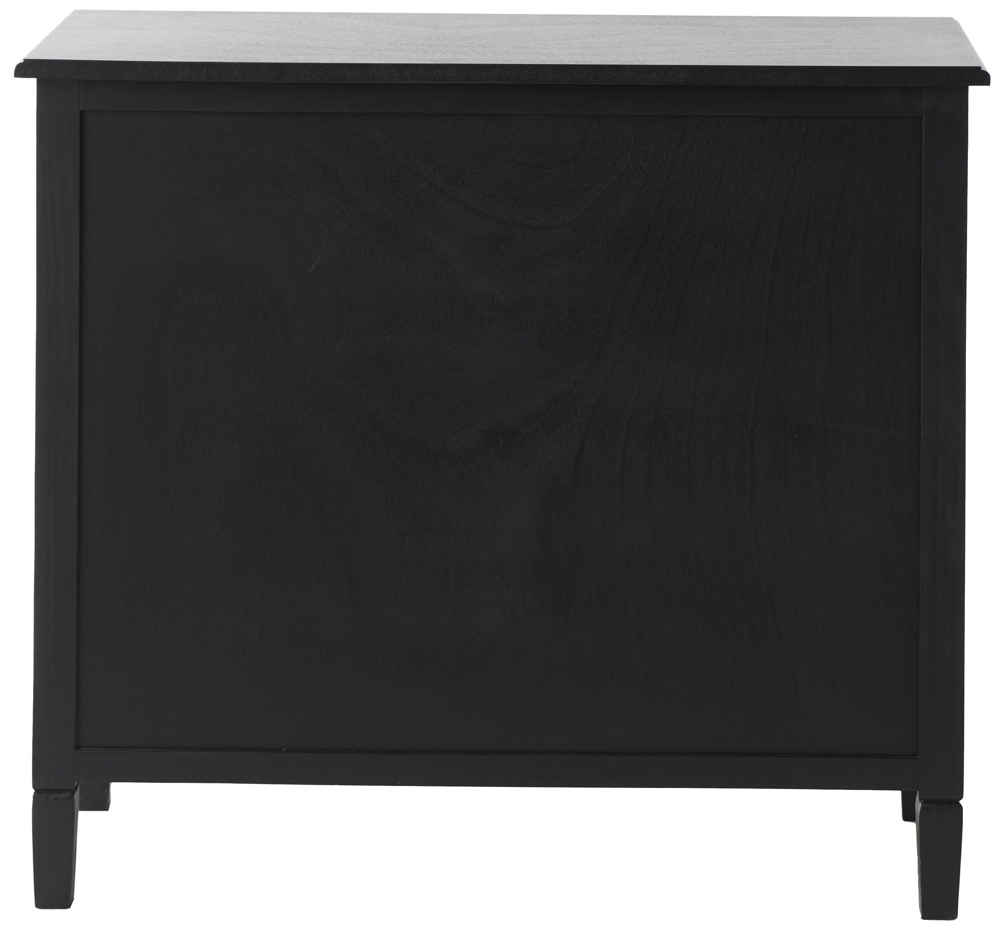 Image 5 Black Wood Traditional Cabinet, 30" x 13" x 26" more views