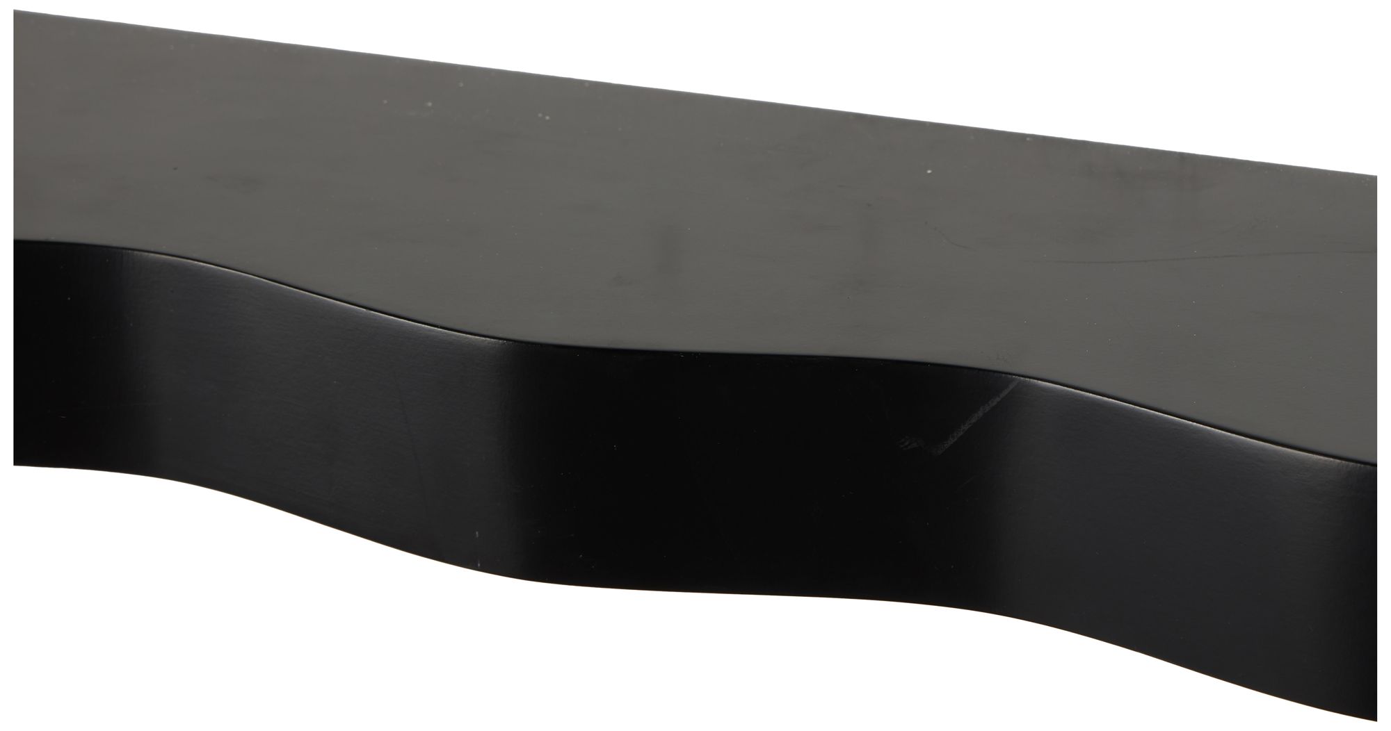 Image 3 Black Wood Traditional Wall Shelf, S/3 30", 22", 14"W more views
