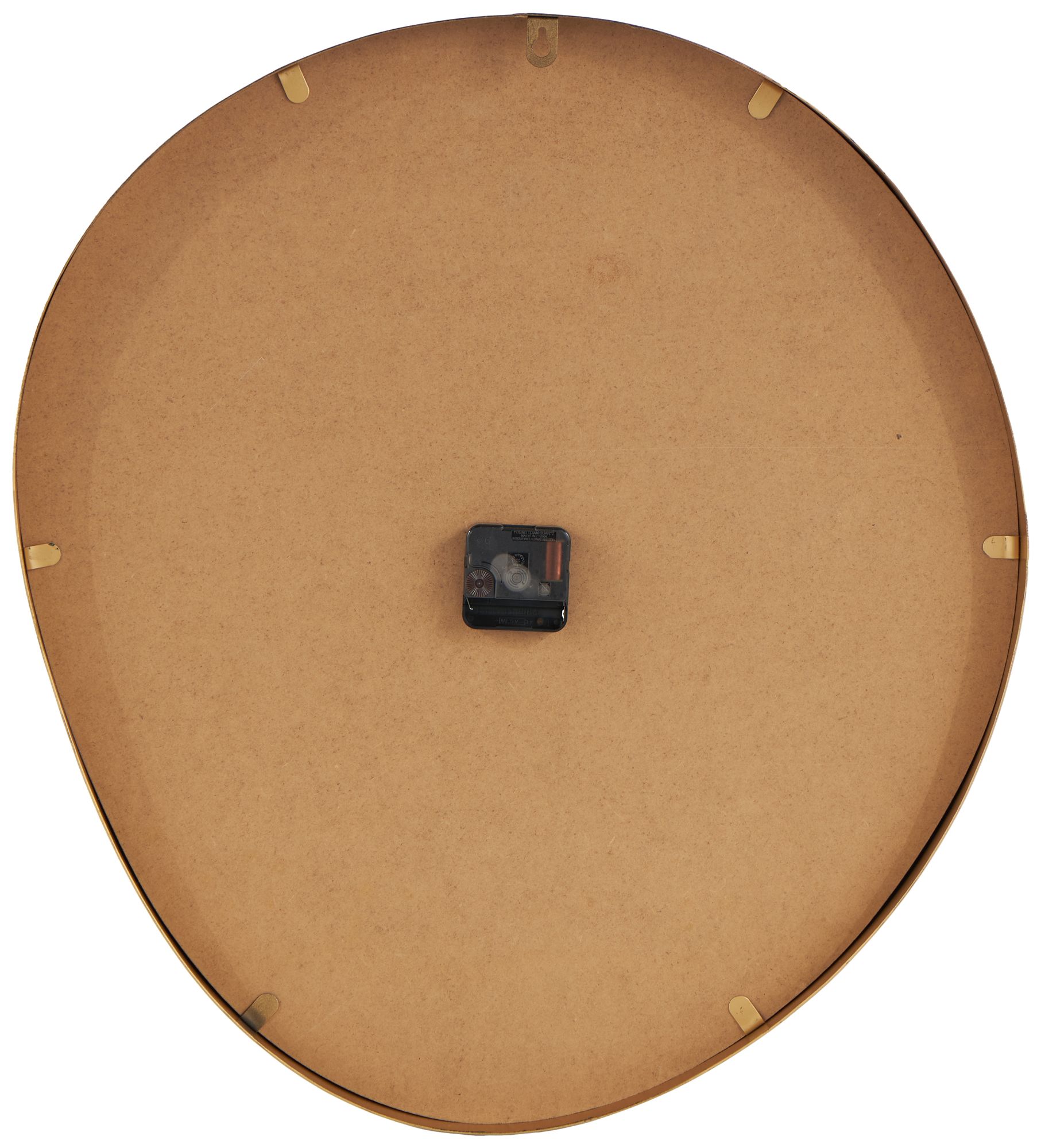 Image 5 Black Wooden Industrial Wall Clock, 21" x 2" x 24" more views