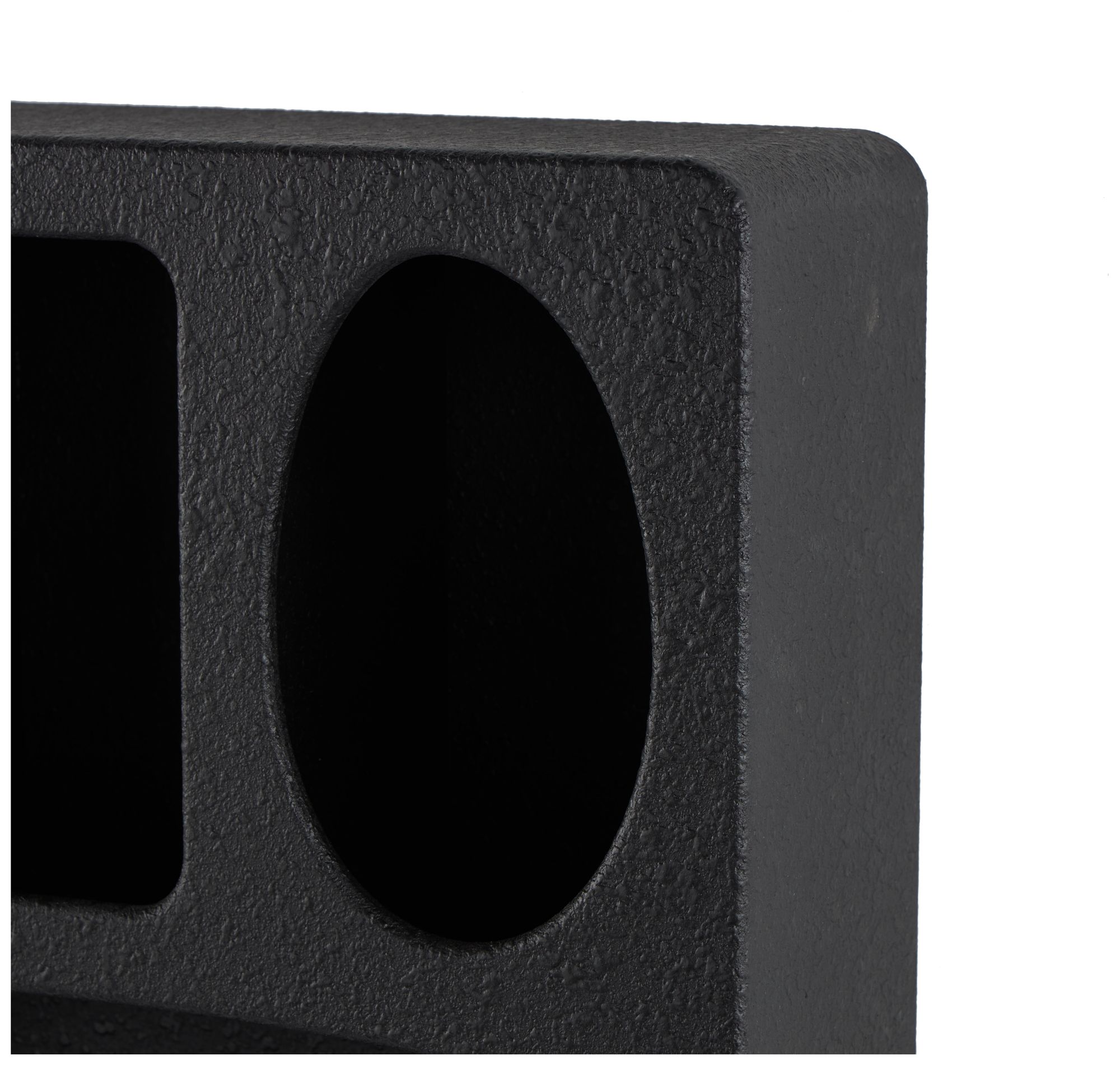 Image 4 Black Wooden Modern Wall Shelf, 16" x 5" x 14" more views