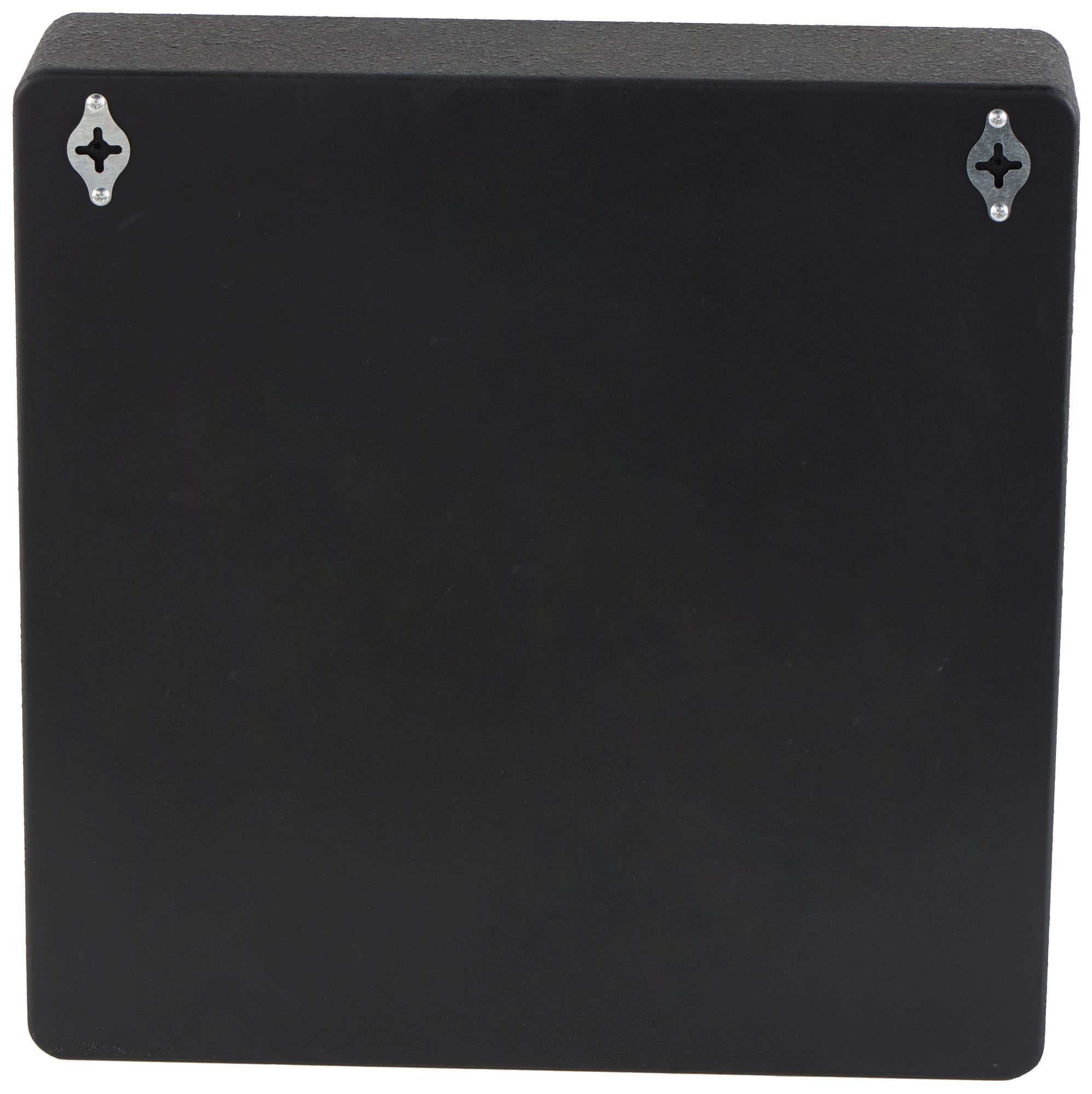 Image 5 Black Wooden Modern Wall Shelf, 19" x 5" x 19" more views