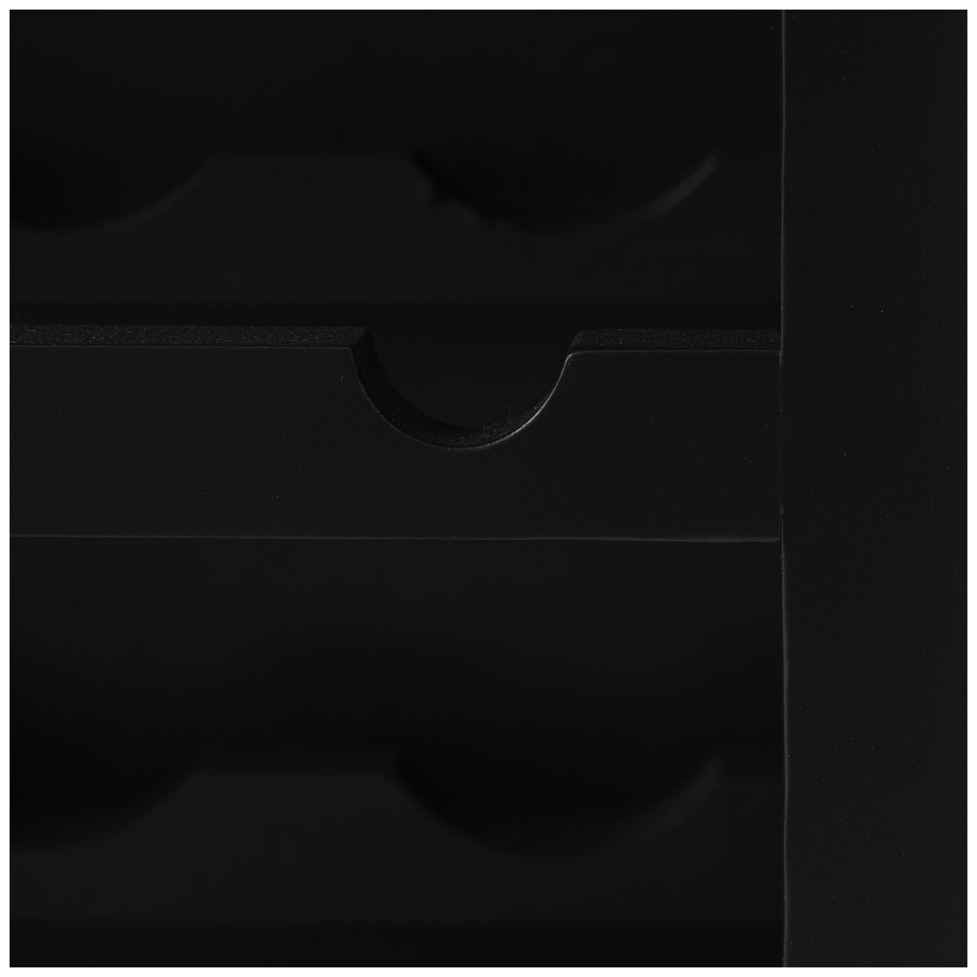 Image 4 Black Wooden Traditional Standing Wine Rack, 21" x 12" x 30" more views