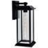 Blackbridge 1 Light Outdoor Black Wall Lantern