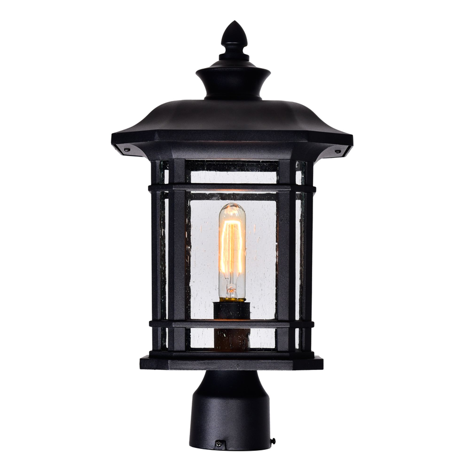 Image 2 Blackburn 1 Light Black Outdoor Lantern Head more views