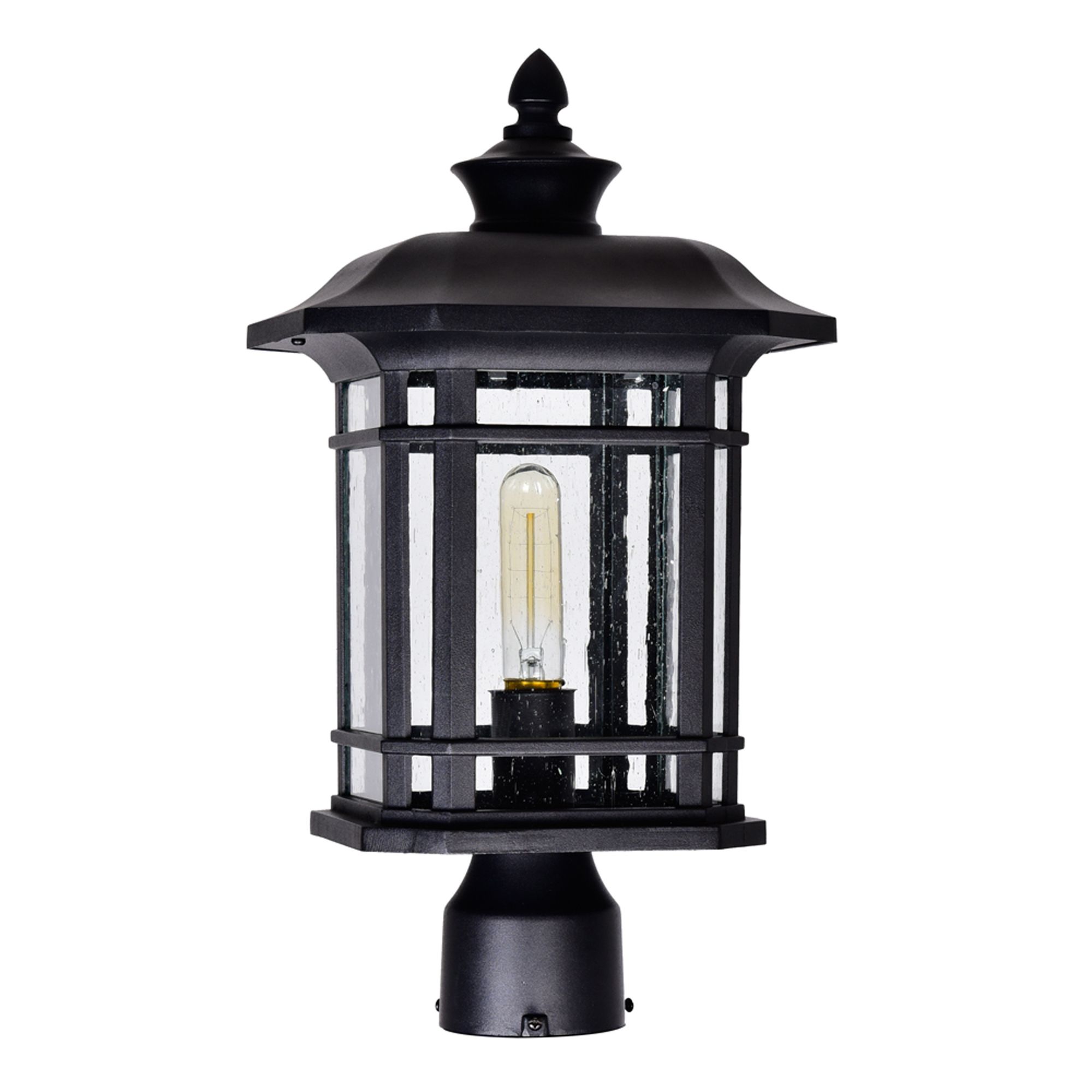 Image 5 Blackburn 1 Light Black Outdoor Lantern Head more views