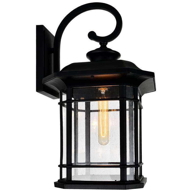 Image 1 Blackburn 1 Light Black Outdoor Wall Light