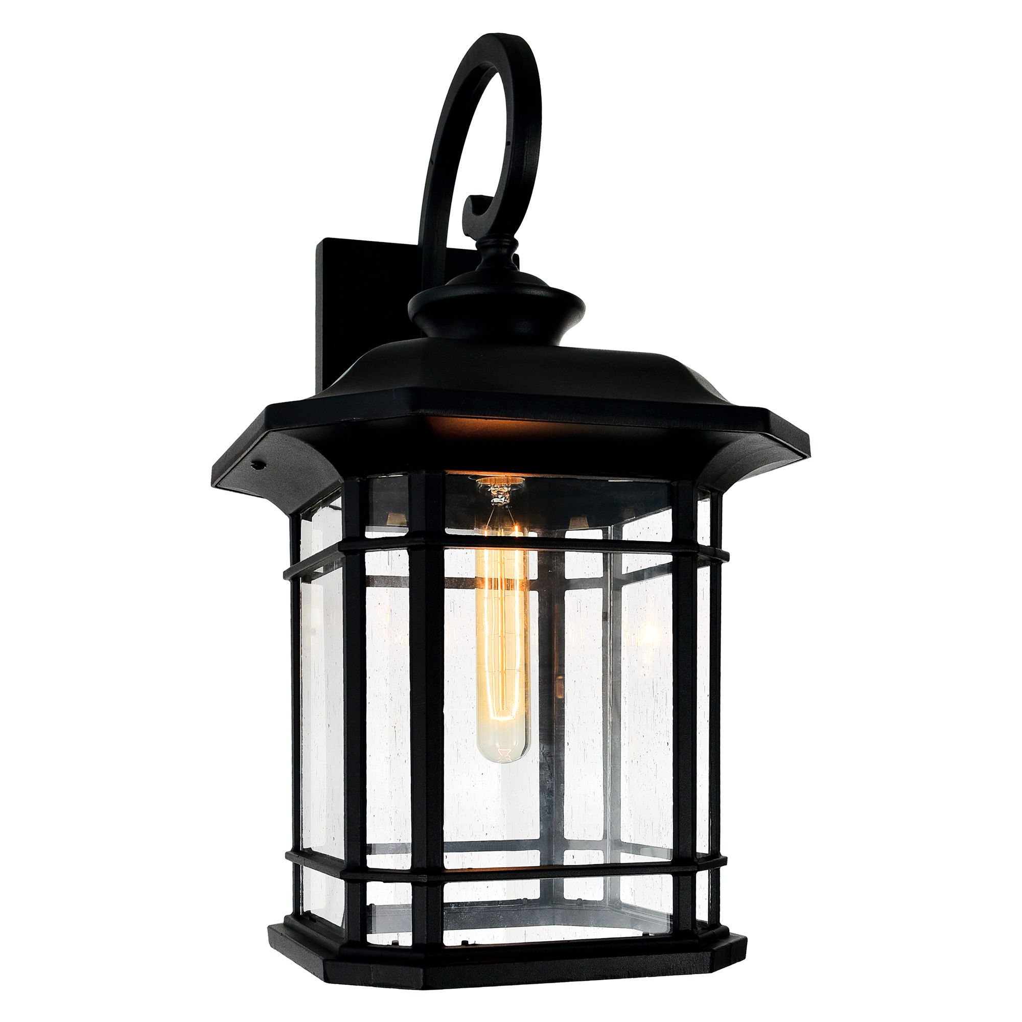 Image 2 Blackburn 1 Light Black Outdoor Wall Light more views
