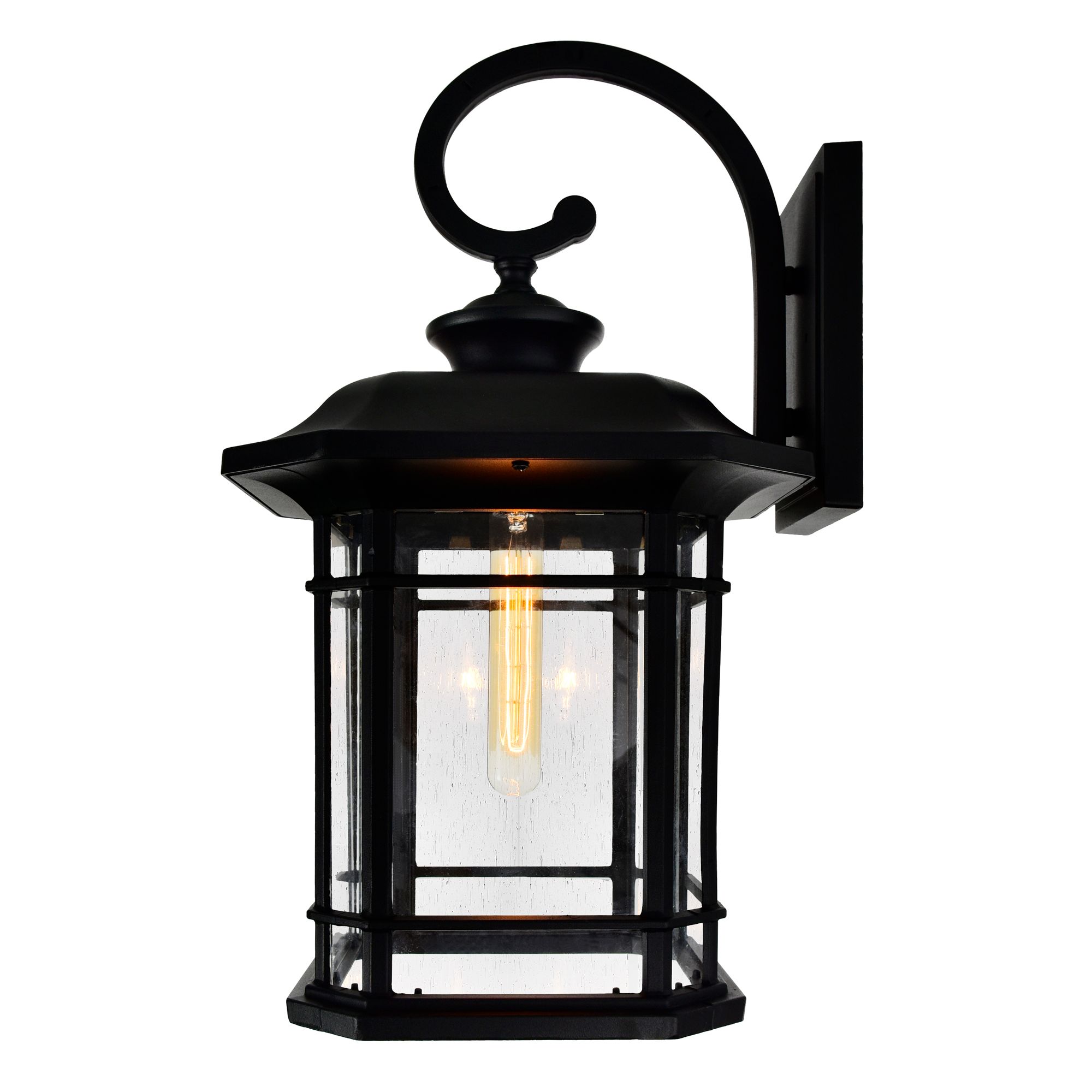 Image 3 Blackburn 1 Light Black Outdoor Wall Light more views