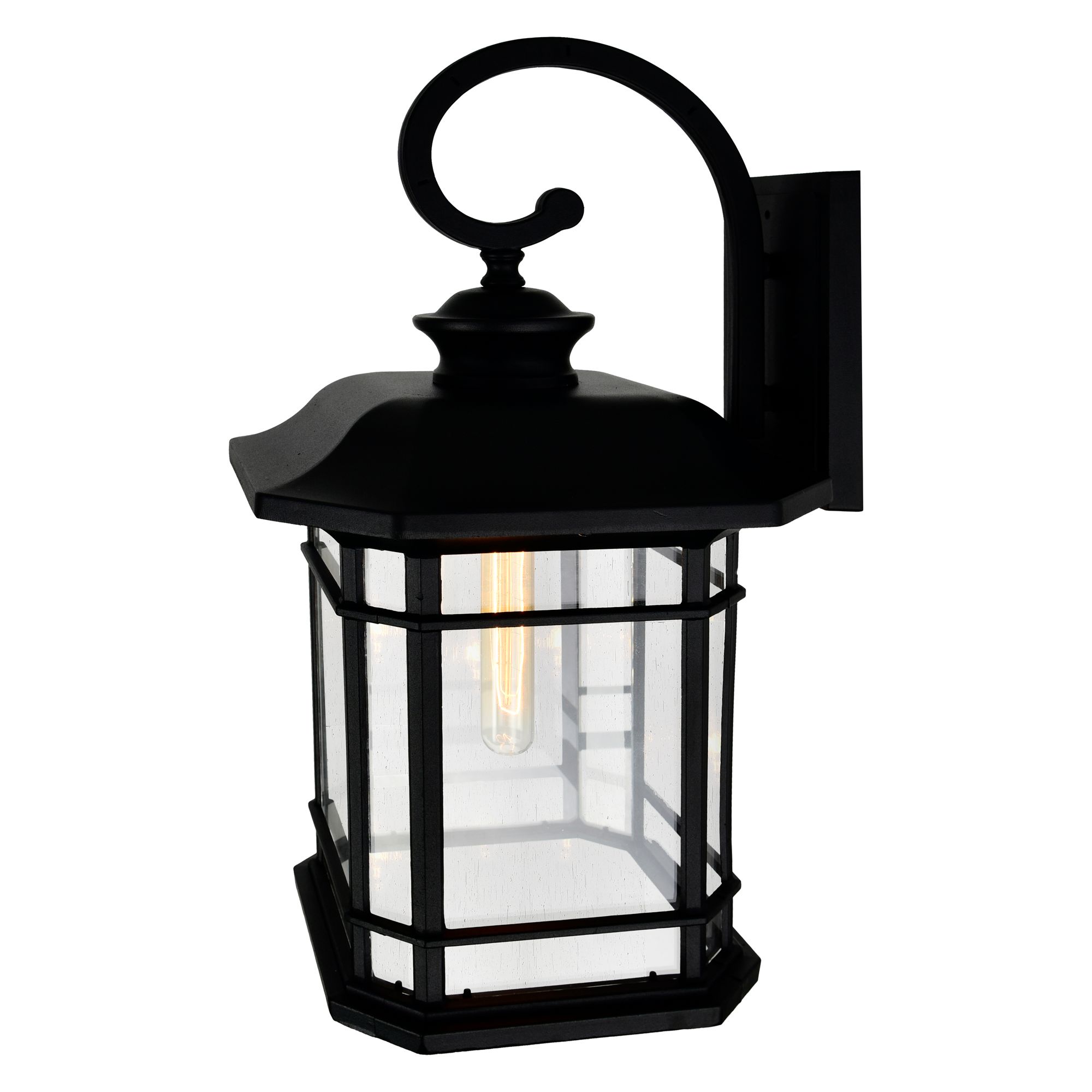 Image 4 Blackburn 1 Light Black Outdoor Wall Light more views