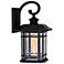 Blackburn 1 Light Outdoor Black Wall Lantern