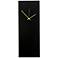 Blackout Green Large 22" High Minimalist Modern Wall Clock