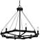 Blacksmith Collection 29" Wide Iron Chandelier