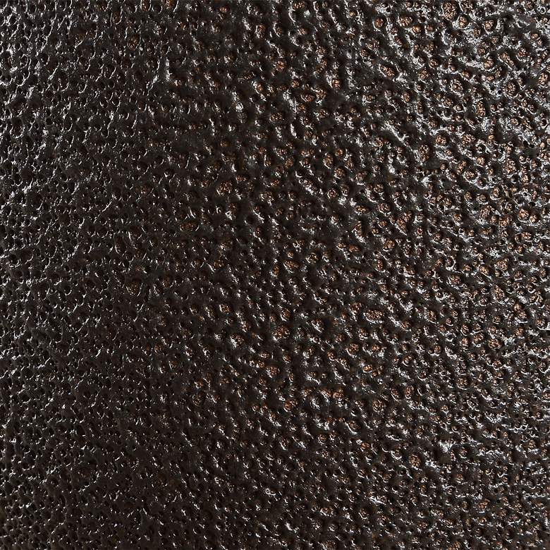 Image 6 Blacktop Warm Textured Black Ceramic Accent Table Lamp more views