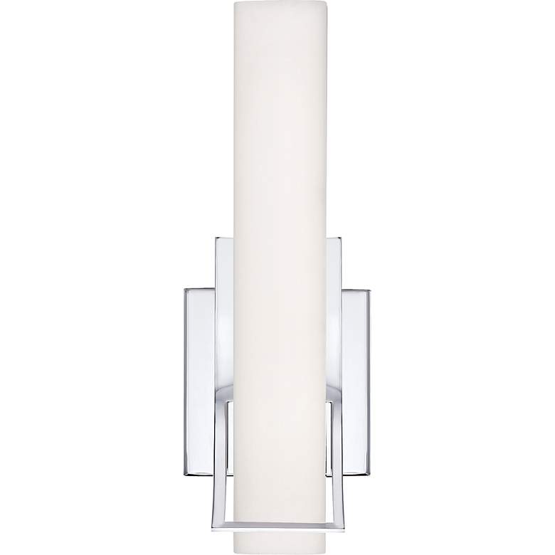 Image 2 Blade 4.75-in H Chrome LED Wall Sconce more views