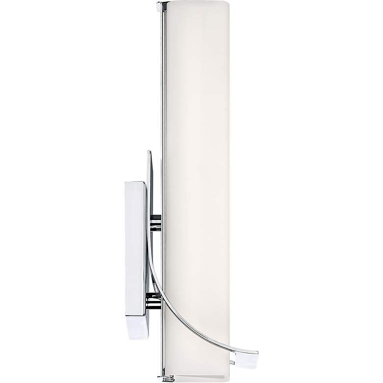 Image 3 Blade 4.75-in H Chrome LED Wall Sconce more views