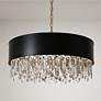 1_Blagola 9-Light Black Gold Crystal Chandelier