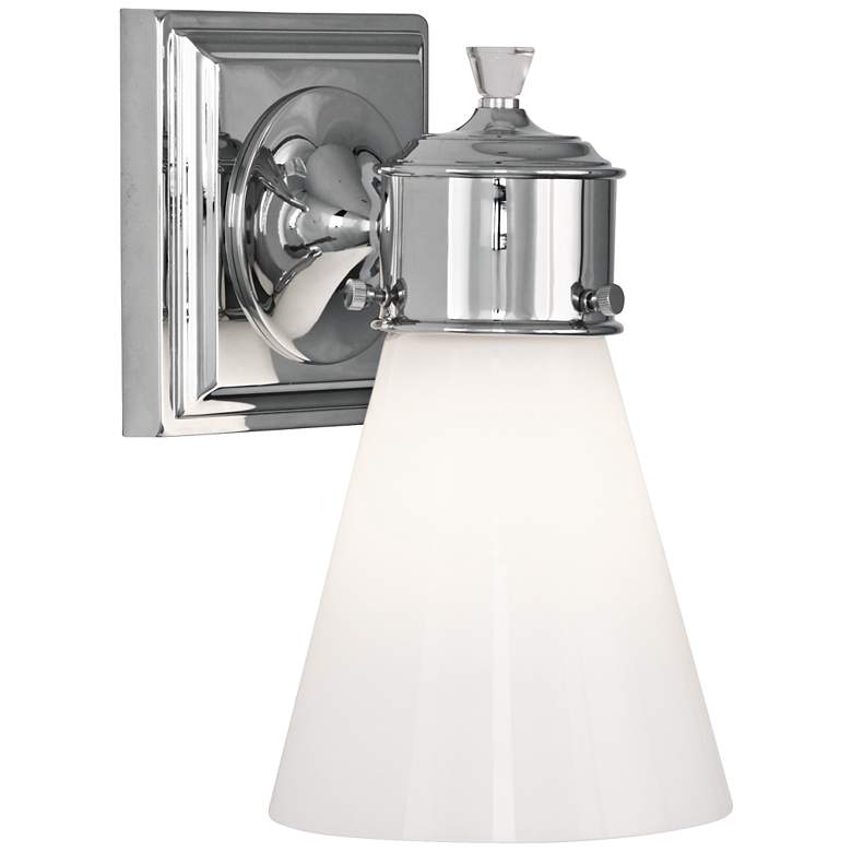 Image 1 Blaikley 9 3/4" High Polished Chrome Wall Sconce
