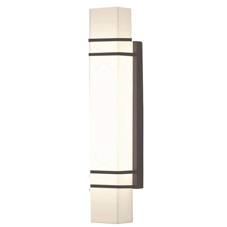 Image 1 Blaine LED Outdoor Sconce - 23 inch - Textured Bronze