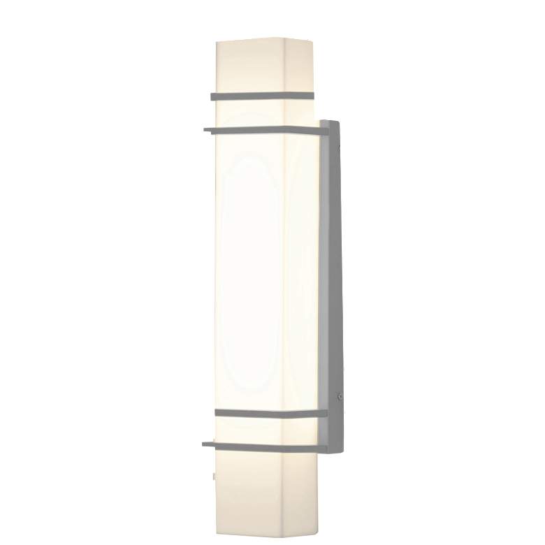 Image 1 Blaine LED Outdoor Sconce - 23" - Textured Grey