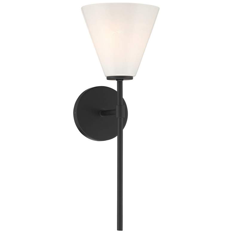 Image 1 Blair 1-Light Wall Sconce in Matte Black