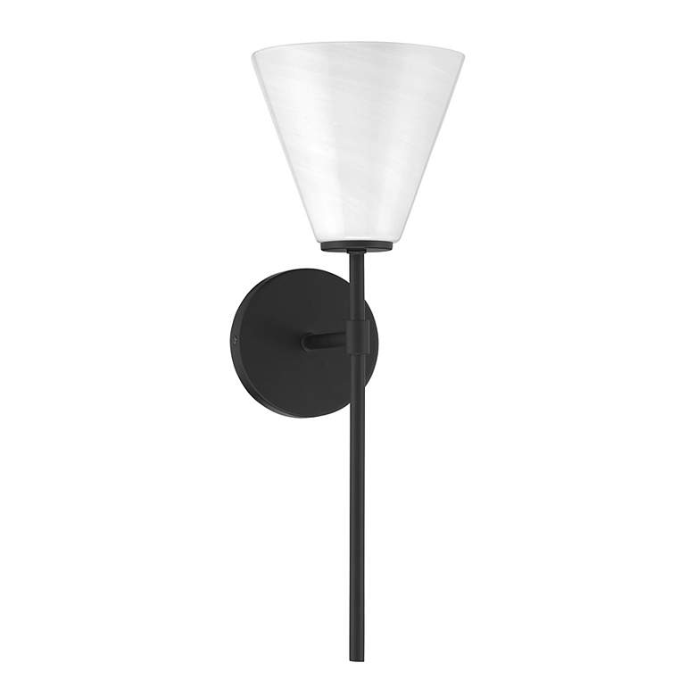 Image 2 Blair 1-Light Wall Sconce in Matte Black more views