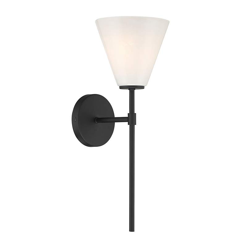 Image 4 Blair 1-Light Wall Sconce in Matte Black more views
