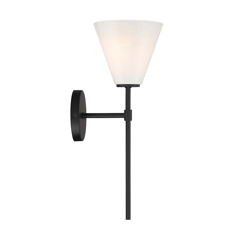 Image 5 Blair 1-Light Wall Sconce in Matte Black more views