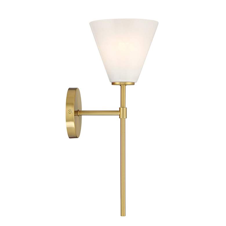 Image 5 Blair 1-Light Wall Sconce in Warm Brass more views
