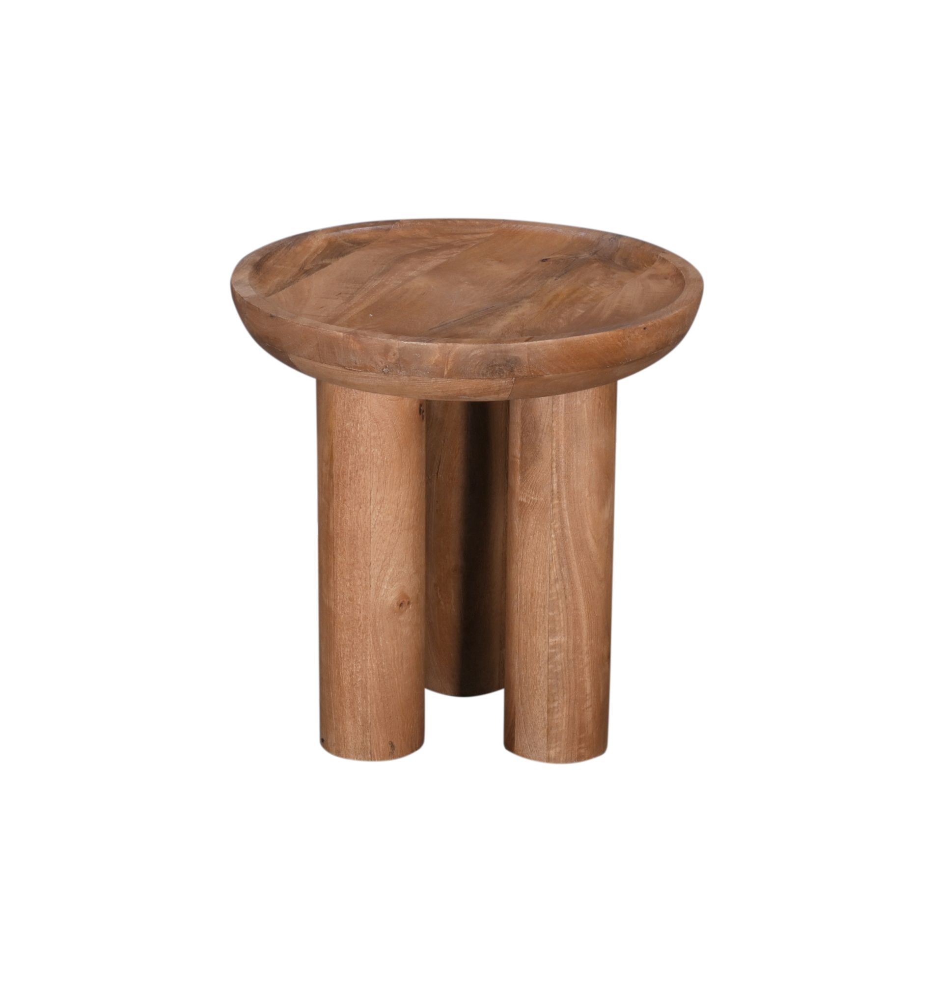 Image 6 Blair 20 " Wide Round End Table Brown more views